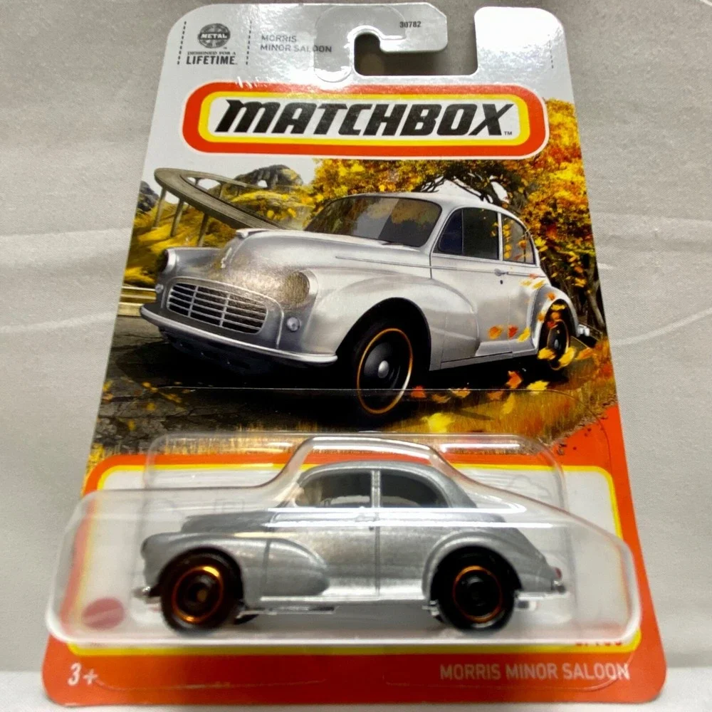 Matchbox Morris Minor Saloon 70 Years Silver‎ Special Edition Car 1:64 NIP 2024